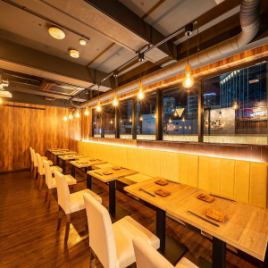 【2분~OK】야경을 바라보는 테이블석을 다수 준비 ◆텐노지의 거리 풍경을 내려다 보면서, 각 뷔페에 혀고.생일이나 기념일, 하즈 할 수없는 서프라이즈에도 부디! ※ 자리 사진은 이미지가됩니다.