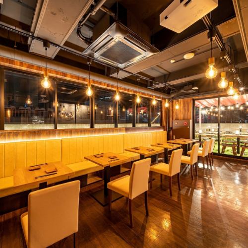 幹事様必見！駅チカ×夜景を見渡せるオシャレ空間でのご宴会も承ります♪お時間・人数・コースなどお気軽にご相談下さい！※お席の写真はイメージになります。