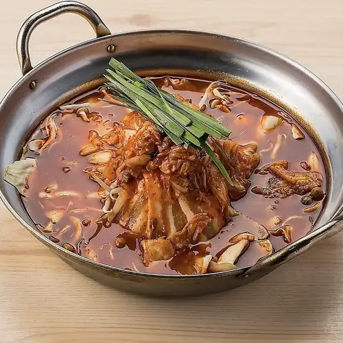 맛 매운 찌개 냄비