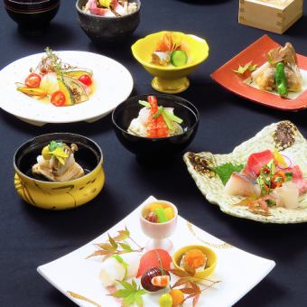 お料理のみコース 5,500円～ご用意