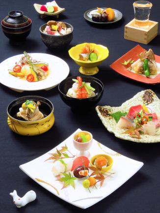 お料理のみコース 5,500円~ご用意