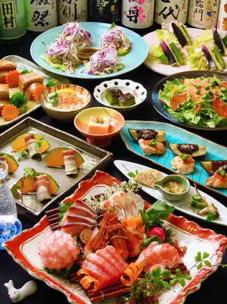 【半月コース 2時間飲み放題付】　7,000円⇒6,600円