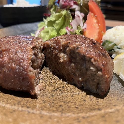 あしたか牛ハンバーグランチ
