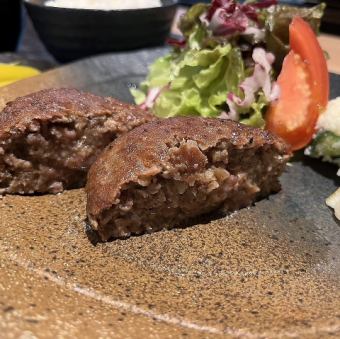あしたか牛ハンバーグ180g定食(サラダ、ご飯セット)