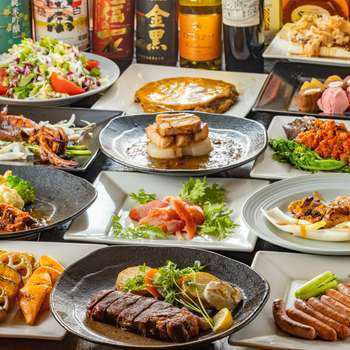 【飲み放題付き】年末年始特選てっぱんや宴会コース(現金価格7000)