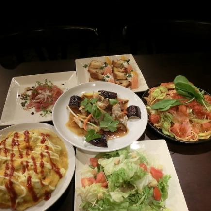 【飲み放題付き】ライトコース(現金価格５０００円)