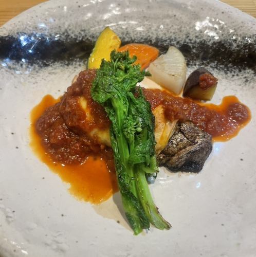 はガツオのチーズ焼き