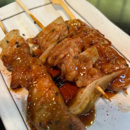 烤鸡串(酱油和盐)3件套