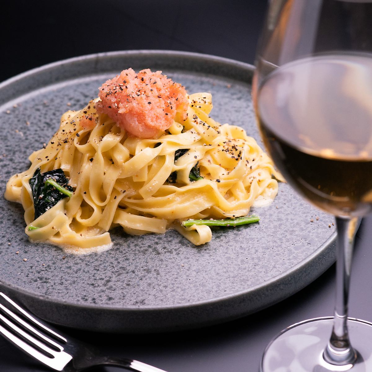 もちもちパスタのランチセットをご用意しております♪