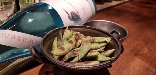 焼き枝豆