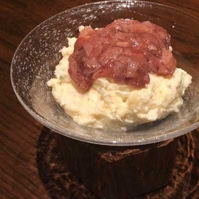 自家製　ポテトサラダ―鰹の酒盗―