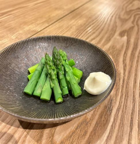 アスパラ（茹でorバターソテーor天麩羅）