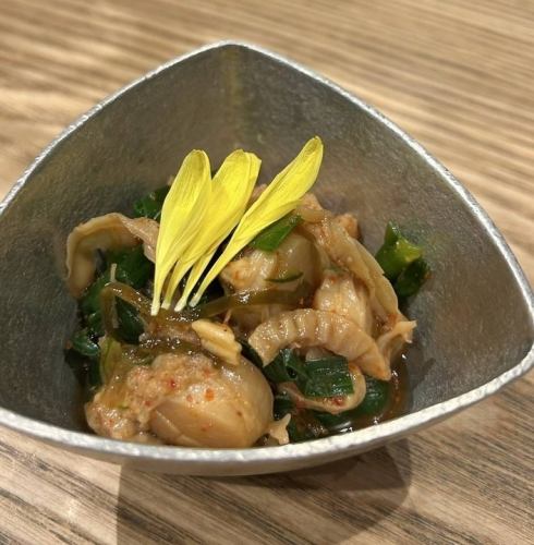 自製扇貝山藥泡菜