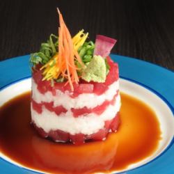 和is風マグロ山かけ