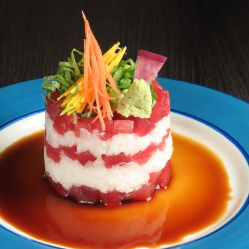 和is風マグロ山かけ