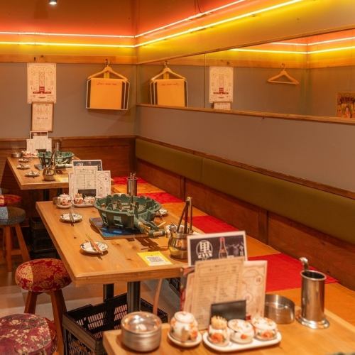 情緒ある雰囲気の店内