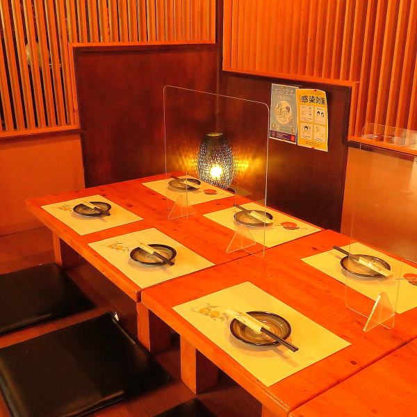 The Japanese-style tatami room can be used for banquets for up to 30 people ♪ Recommended for company banquets and close friends.You can also charter from 20 people ☆ (Store charter is OK from 35 people) Please contact us