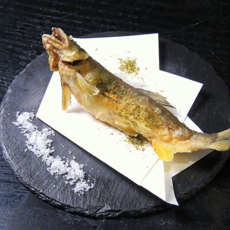 Deep-fried horse mackerel