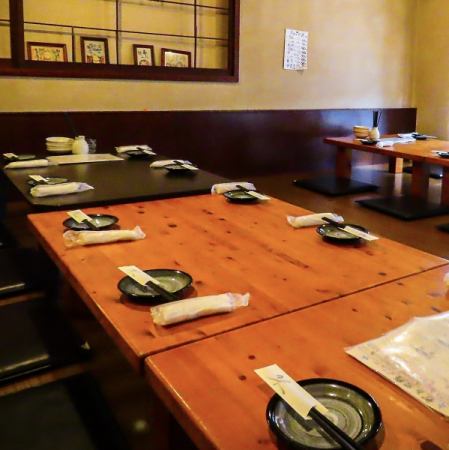 [Entire restaurant] 35-50 people ◎ Tatami room, table seating, counter seating... Feel free to move around freely and enjoy a private party♪