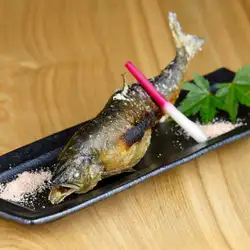 鮎塩焼き
