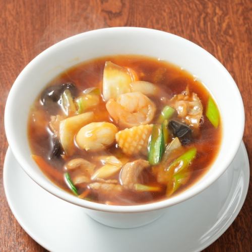 五目あんかけラーメン