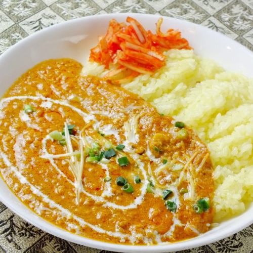 Keema curry rice