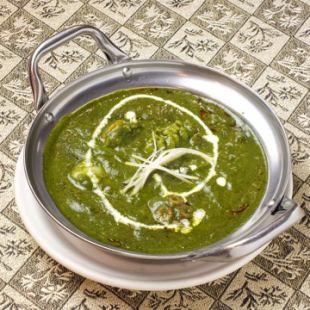 シーフードパラック　Sea Food Palak