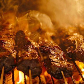 本場の味！「シュラスコ食べ放題」。豪快に焼き上げた塊肉を豪快に！