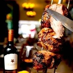 『ローズマリーチキン＆シュラスコ食べ放題コース』肉寿司含10品 2H飲み放題付 5790円⇒4790円