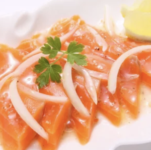 サーモンカルパッチョ