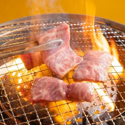 贅沢和牛焼肉7種とタン食べ比べ『嬉野Aコース』全17品5500円(税込)