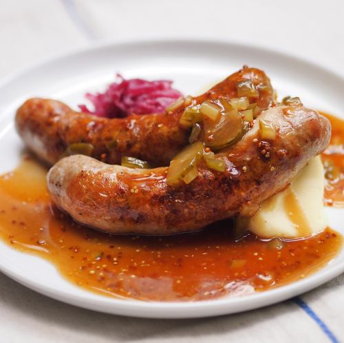 【イングリッシュソーセージ&マッシュ】