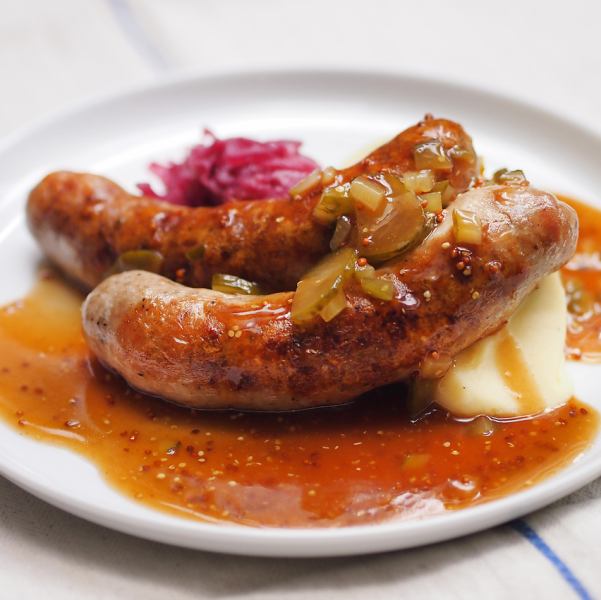 【イングリッシュソーセージ&マッシュ】