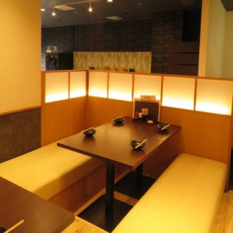 Image of 4 people! Digg seat is prepared for 3 people x 1 table / 4 people x 3 tables! Recommended for corporate banquets and girls' societies at Tenmonkan ♪ ♪ popular as legs do not get tired