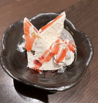 リコッタチーズのアイスケーキ