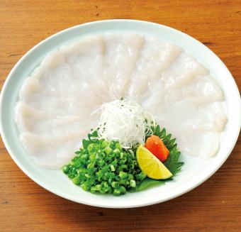 Torafugu Tessa (Fugu sashimi)