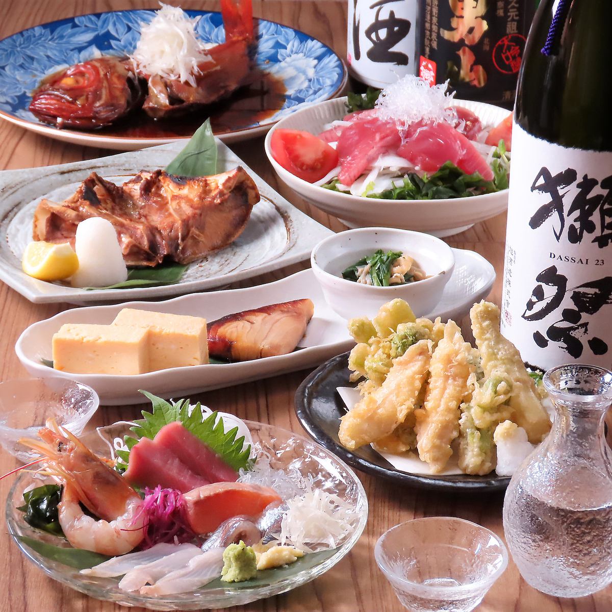 鮮魚を使ったお料理で女子会等でもお気軽にご利用いただけます☆