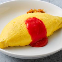 Regular omelet rice