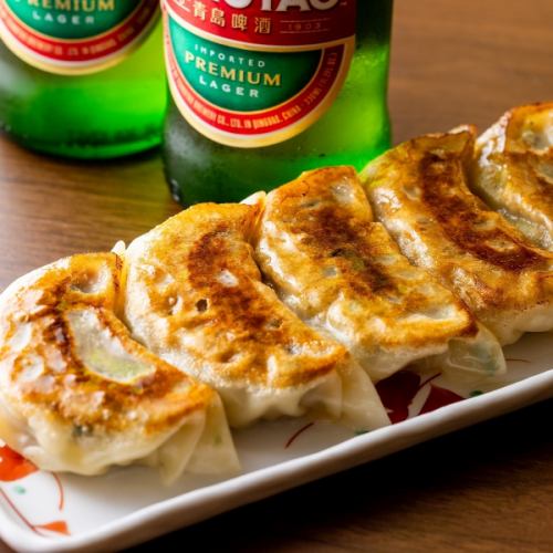 【お試しコース】生ビール付き2時間飲み放題♪自家製焼き餃子や麻婆豆腐など全7品 3500円→2500円(税込)