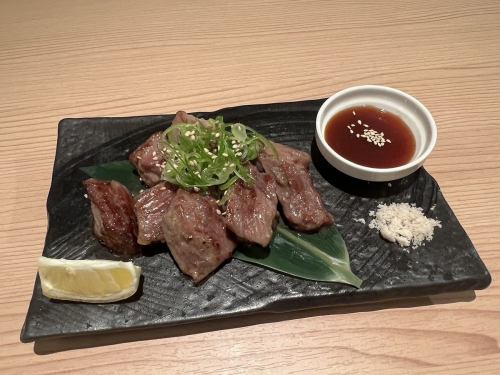 Grilled Skirt Steak with Salt