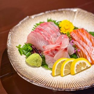 [December only! Year-end party course] 7 dishes including yellowtail shabu-shabu hotpot using seasonal winter yellowtail 6000 yen → 5000 yen