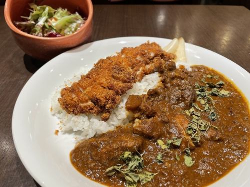 spicy chicken cutlet curry