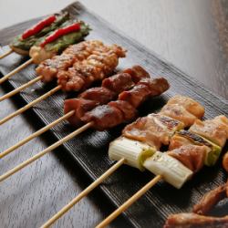 8 skewers