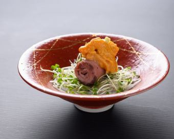 うにの炙り肉巻き 1ヶ