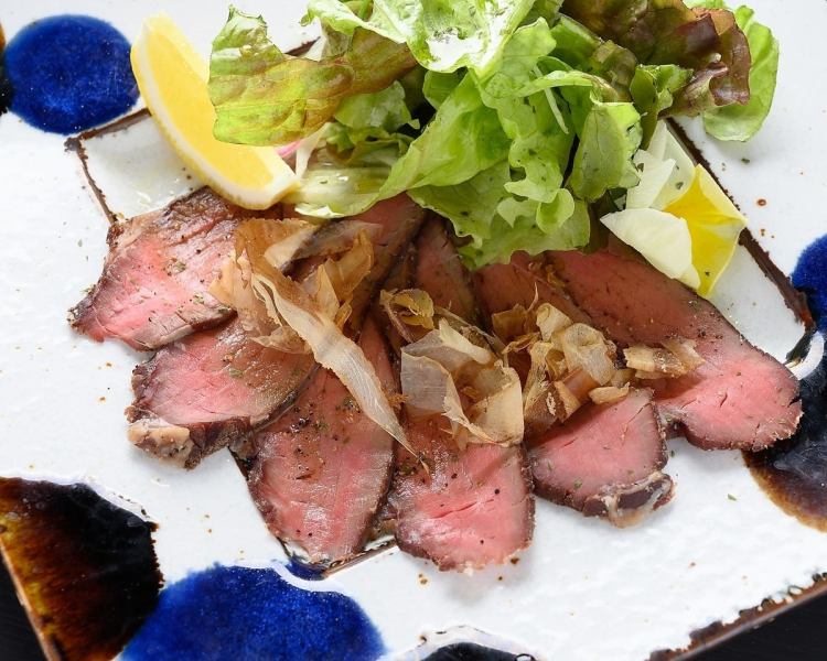 牛ランプ肉のローストビーフ