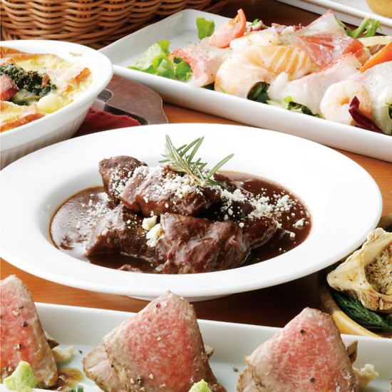 カジュアルな料理は結婚式2次会などのシーンにピッタリ