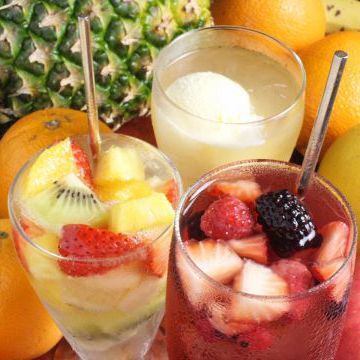 お酒が苦手な方でも楽しめる、ノンアルコールドリンクが豊富です