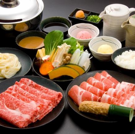 [90 minutes all-you-can-eat shabu-shabu] ◆ Wagyu beef course ◆ 8,228 yen (tax included)