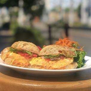 本日のチャバタサンド