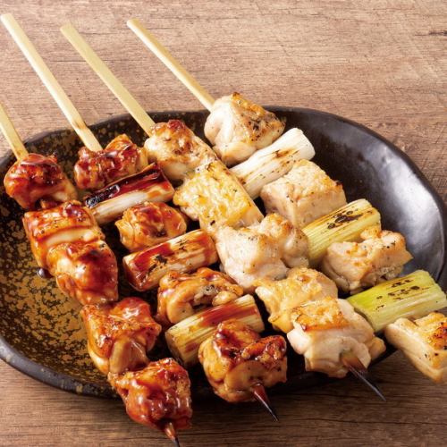 Yakitori of the famous clear stream young chicken!